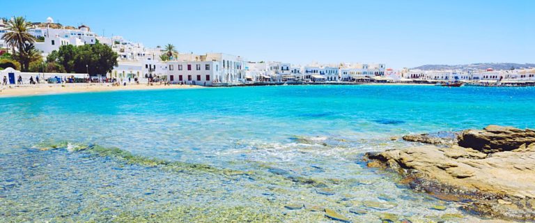 Mykonos Island in Greece